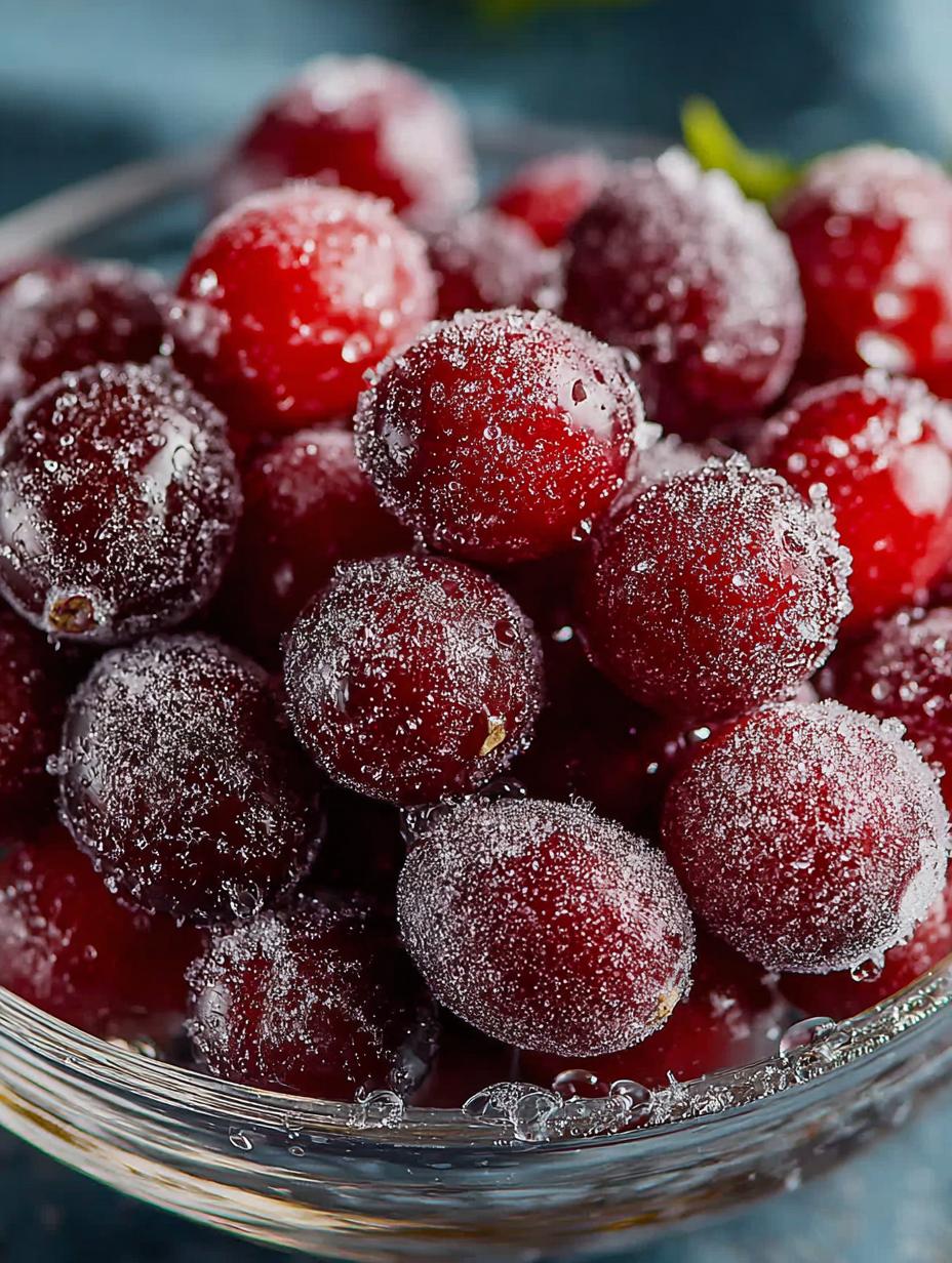 Sugared Cranberries