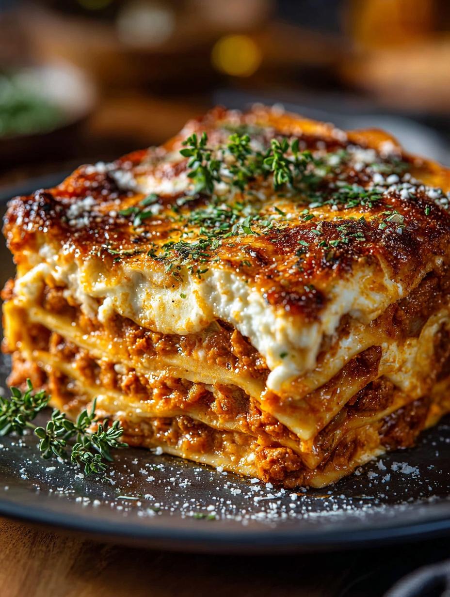 Irresistible Sweet Potato Lasagna Recipe for Comfort - Sweet Potato Lasagna - main visual representation