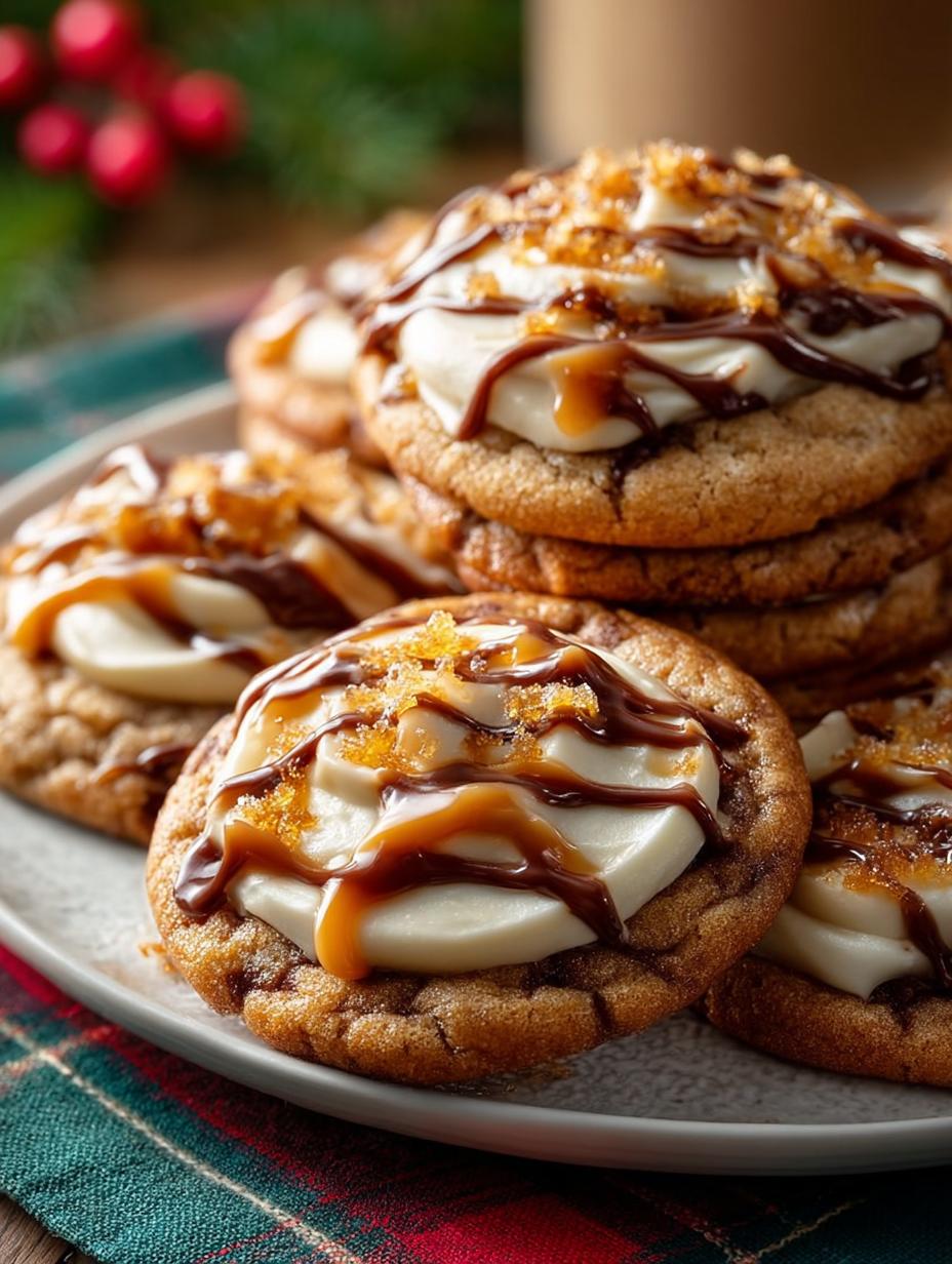 Irresistible Toffee Date Cookies with Creamy Frosting - Toffee Date Cookies with - additional detail