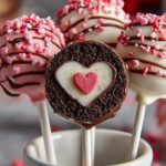 Valentines Day Oreo Pops