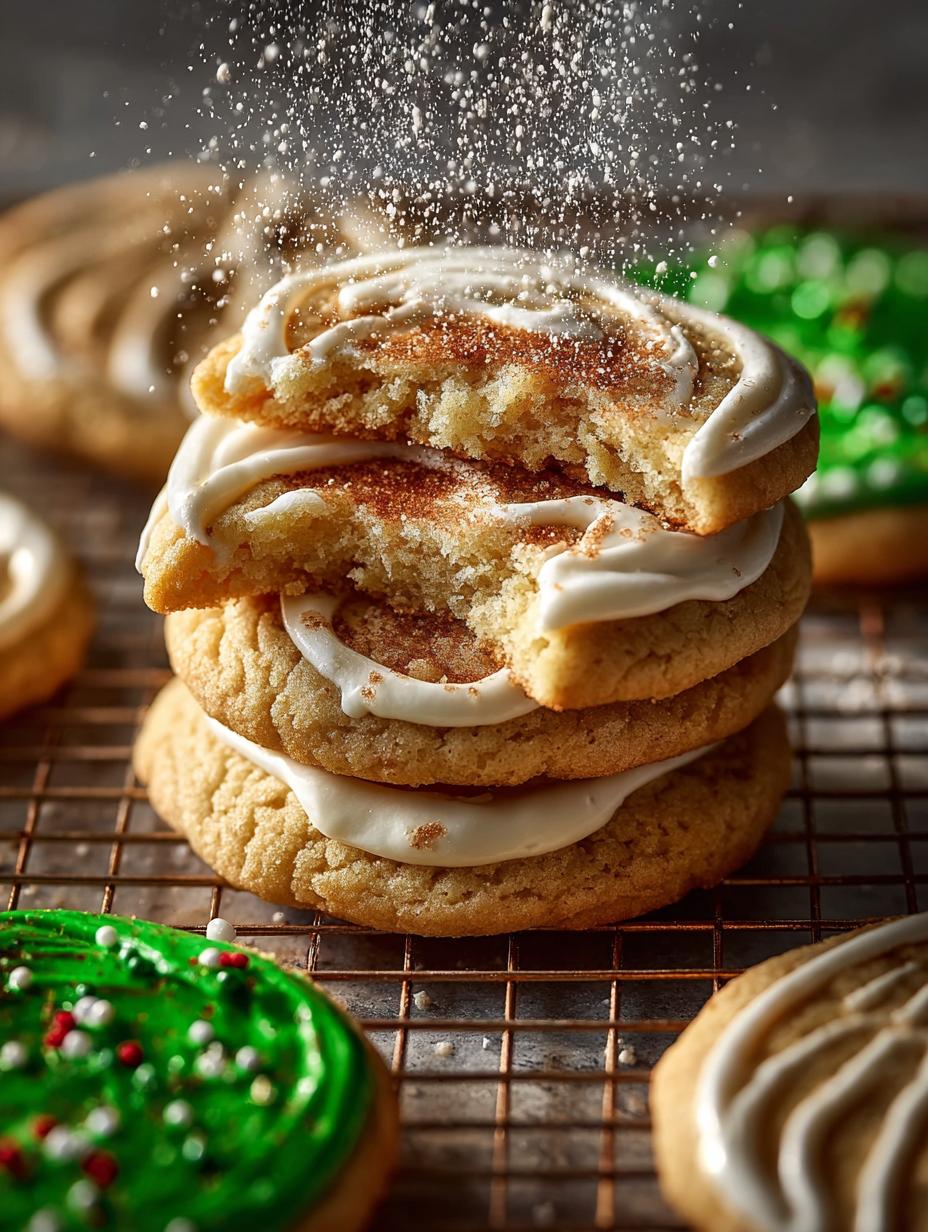 Delicious Vanilla Eggnog Cookie for Festive Celebrations - Vanilla Eggnog Cookie - main visual representation