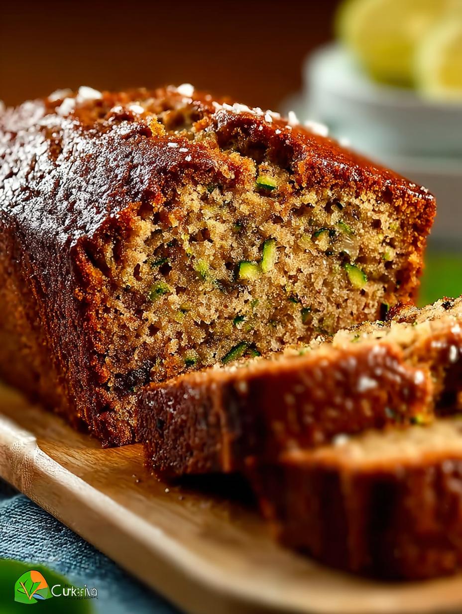 The Best Zucchini Bread Recipe for a Moist Delight - Zucchini Bread - additional detail