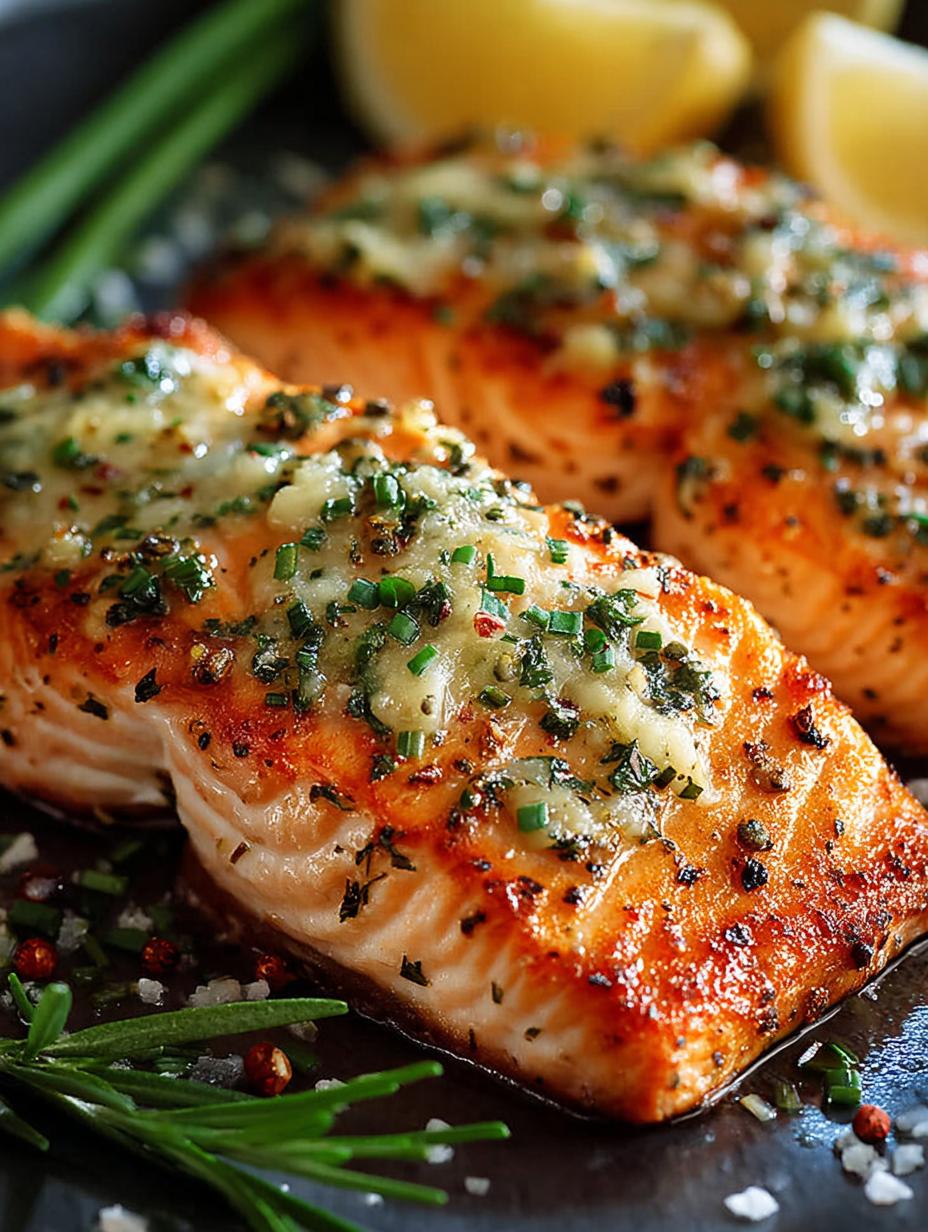 Air Fryer Salmon with Garlic Butter: A Quick Delight - Air Fryer Salmon with - main visual representation