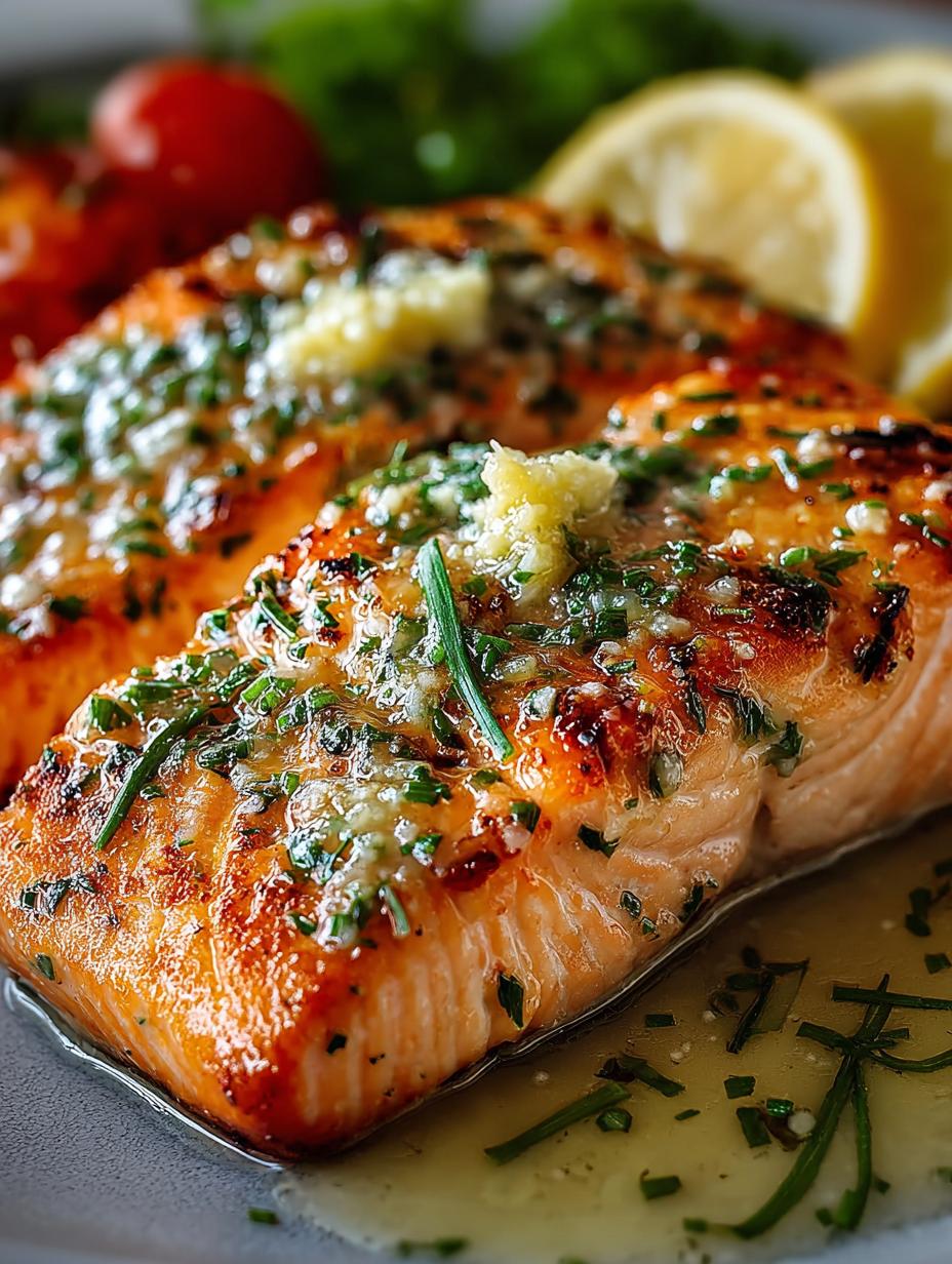 Air Fryer Salmon with Garlic Butter: A Quick Delight - Air Fryer Salmon with - additional detail