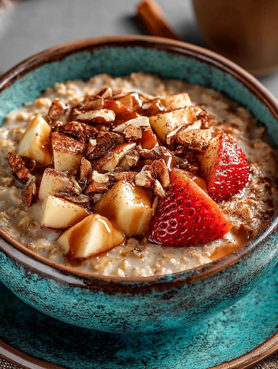 Apple Cinnamon Oatmeal Bowl