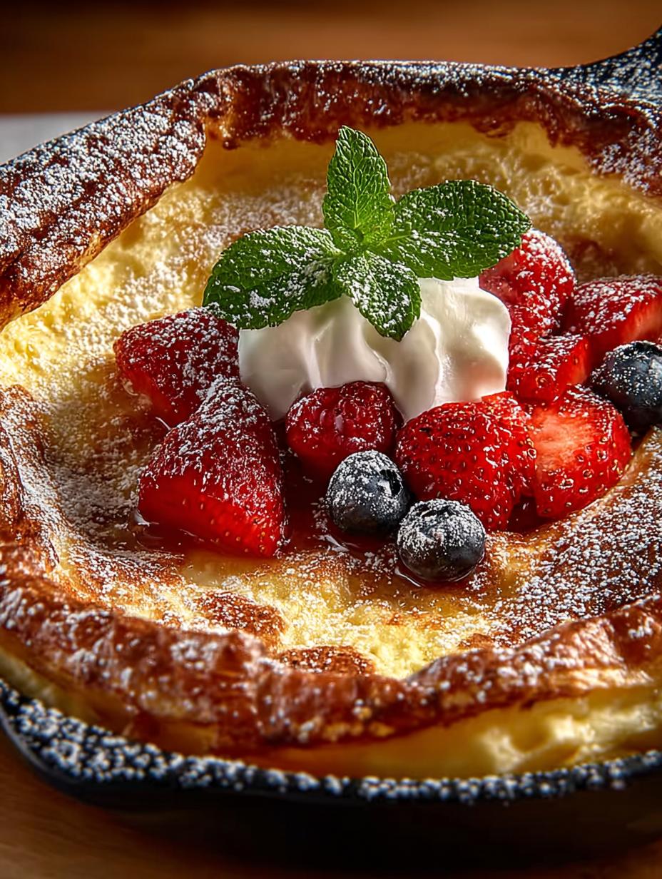 Baked German Pancake: 5 Reasons You'll Love This Recipe - Baked German Pancake - additional detail