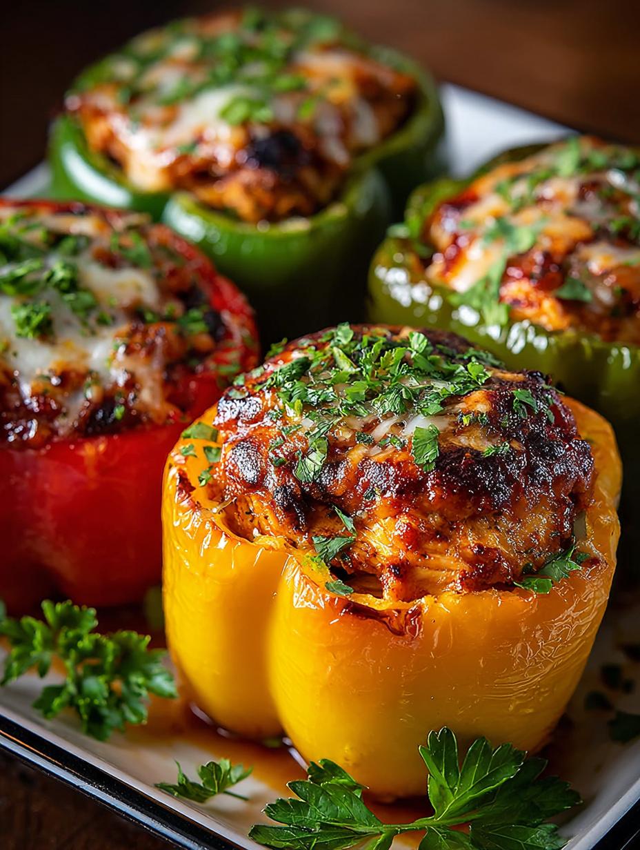 Bbq Chicken Stuffed Bell