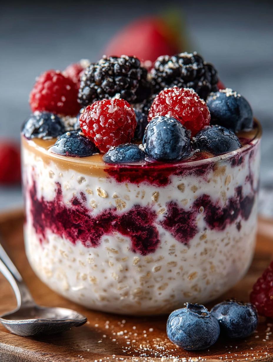 Berry Cheesecake Overnight Oats: 6 Delicious Ways to Enjoy - Berry Cheesecake Overnight Oats - additional detail