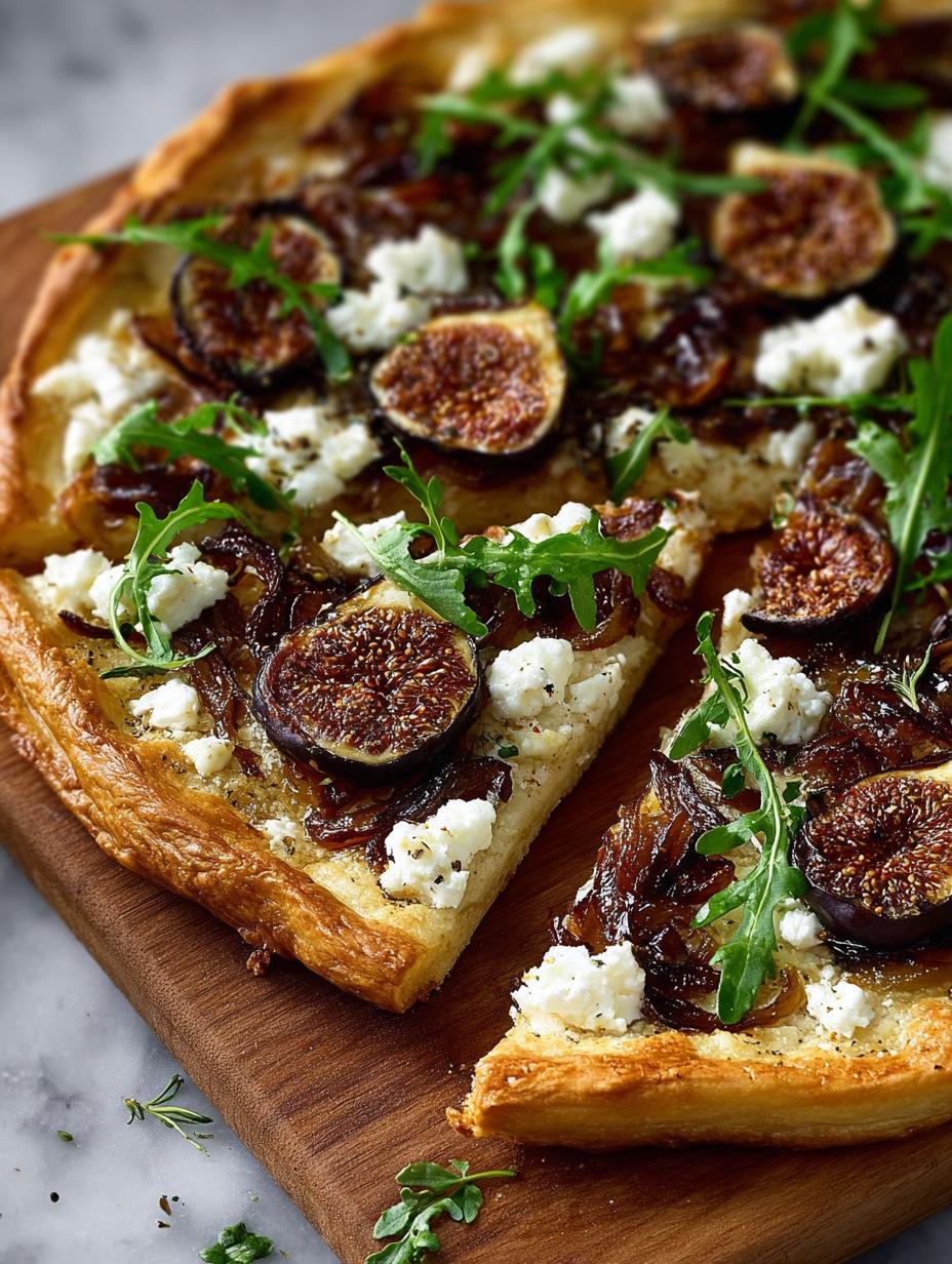 Caramelized Onion Fig Goat Cheese Pizza Delight - Caramelized Onion Fig Goat - main visual representation