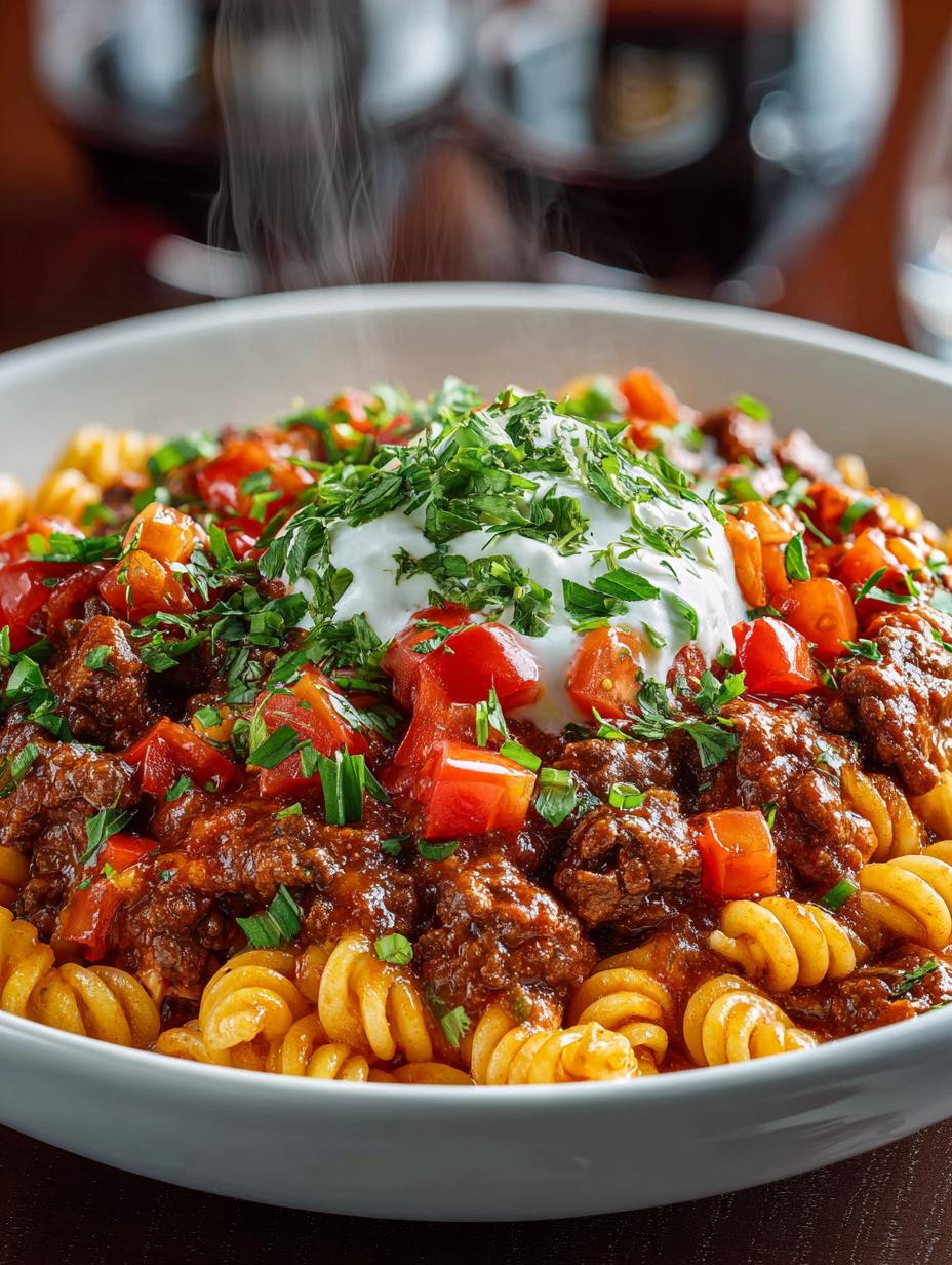Irresistible Cheesy Taco Pasta for Quick Family Dinners - Cheesy Taco Pasta - additional detail