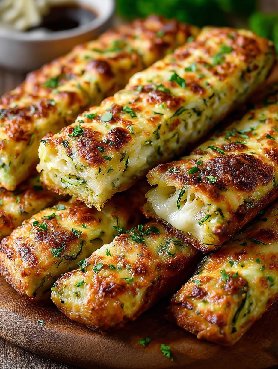 Cheesy Zucchini Breadsticks: 7 Irresistible Flavors - Cheesy Zucchini Breadsticks - main visual representation