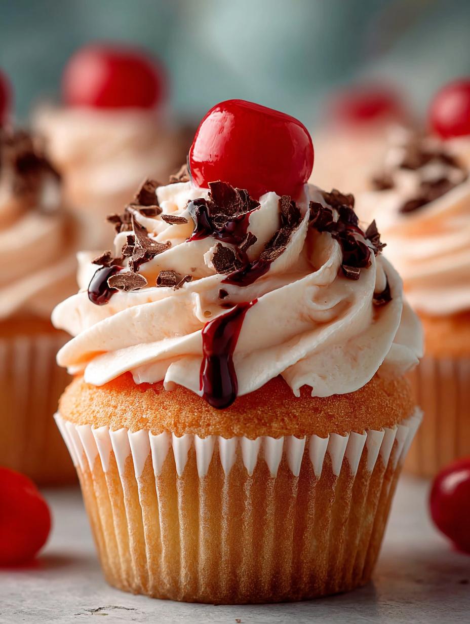 Cherry Chip Cupcakes