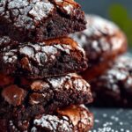 Chewy Chocolate Brownie Crinkle