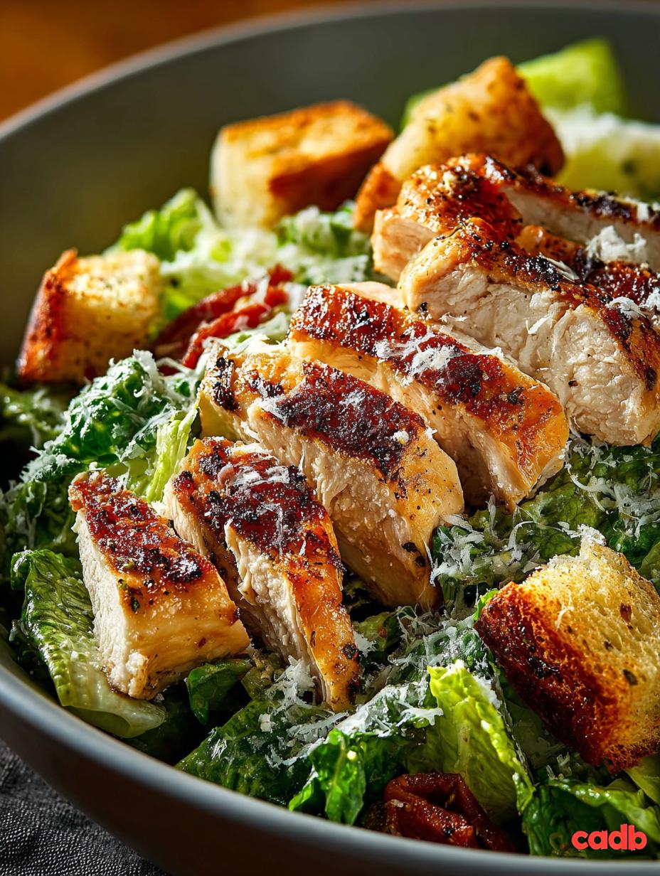 Classic Chicken Caesar Salad: 7 Reasons to Love It - Chicken Caesar Salad - main visual representation