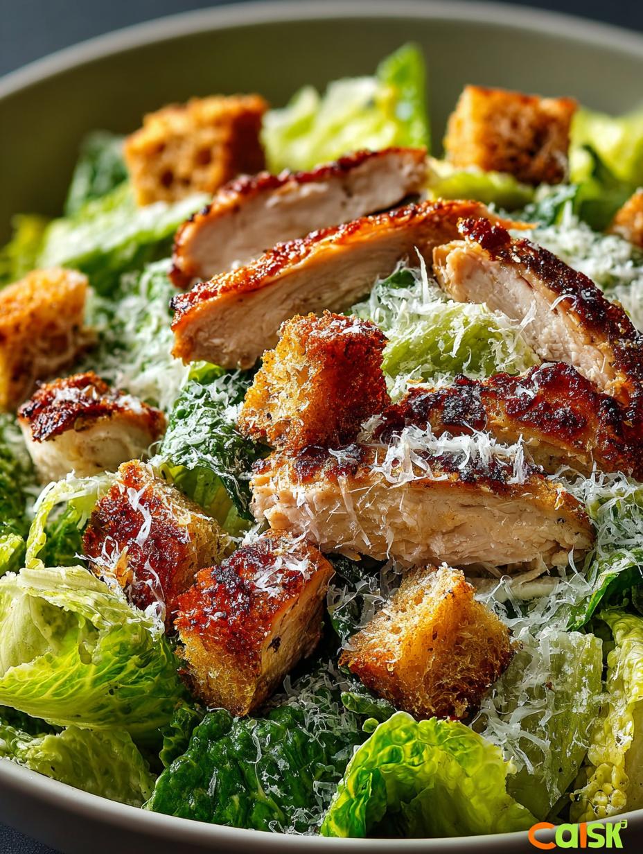 Classic Chicken Caesar Salad: 7 Reasons to Love It - Chicken Caesar Salad - additional detail
