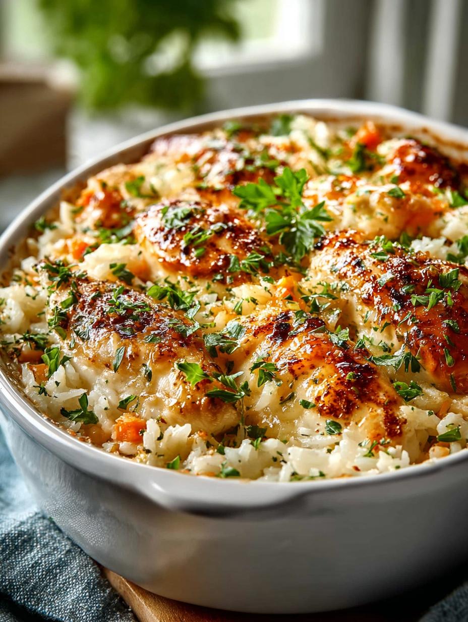 Delicious Chicken Rice Casserole for Family Dinners - Chicken Rice Casserole - additional detail
