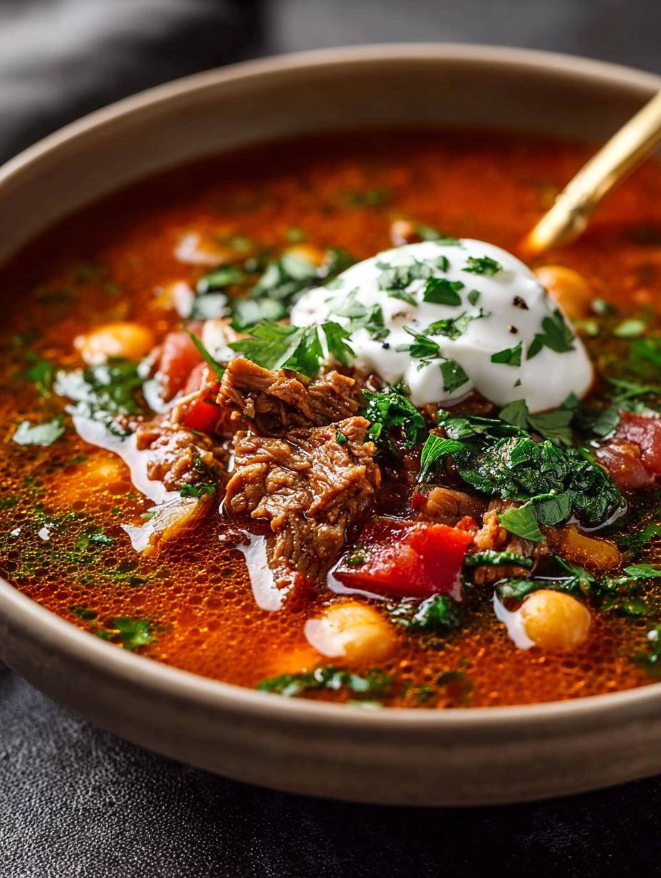 Chickpea Lamb Shawarma Soup: 7 Spices for Comfort - Chickpea Lamb Shawarma Soup - main visual representation