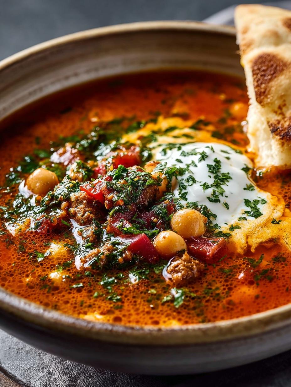 Chickpea Lamb Shawarma Soup: 7 Spices for Comfort - Chickpea Lamb Shawarma Soup - additional detail