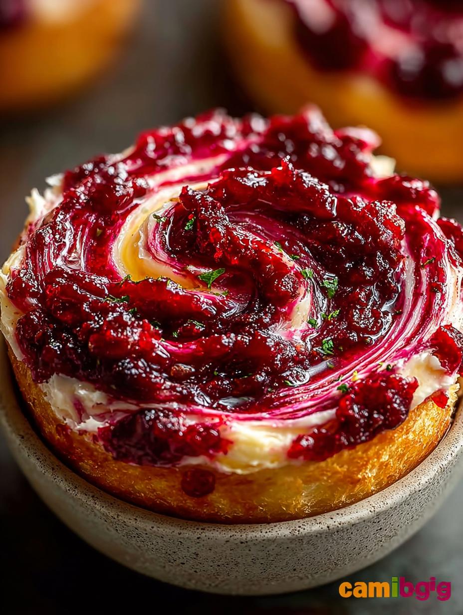 Christmas Cranberry Honey Butter