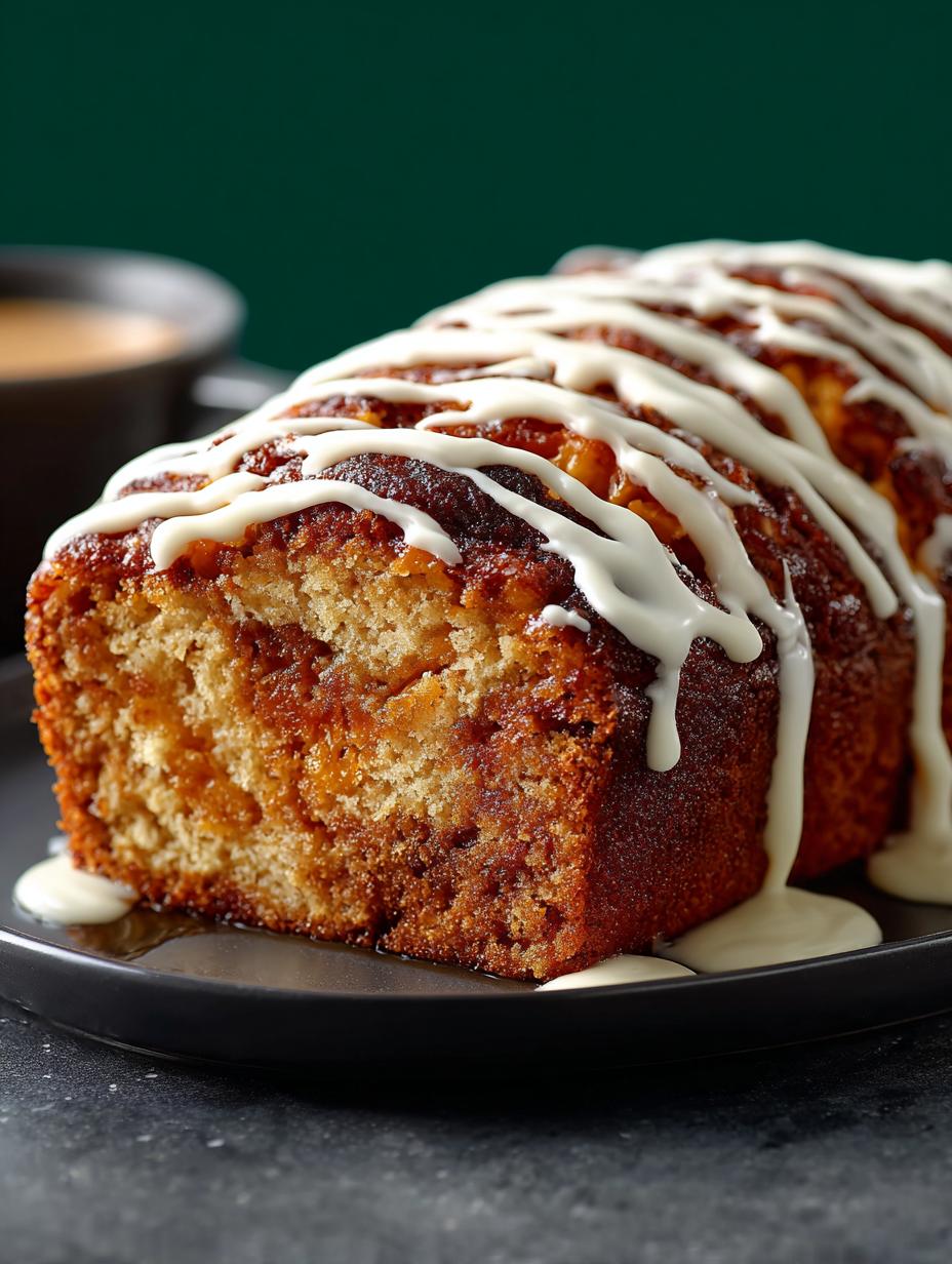 Cinnamon Roll Pumpkin Bread