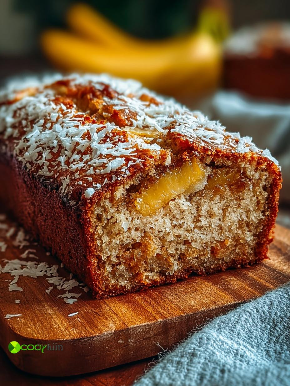 Coconut Pineapple Banana Bread: 5 Simple Steps to Bliss - Coconut Pineapple Banana Bread - additional detail