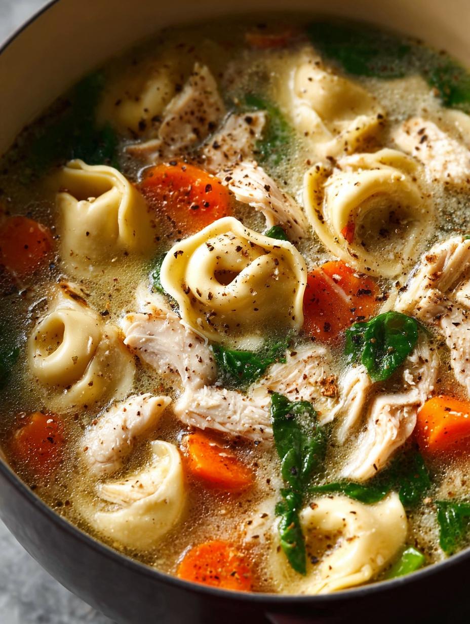 Creamy Chicken Tortellini Soup: 5 Comforting Steps - Creamy Chicken Tortellini Soup - additional detail