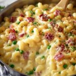 Creamy Ham Mac Cheese
