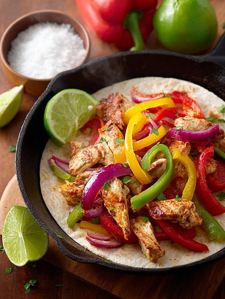 Crockpot Chicken Fajitas
