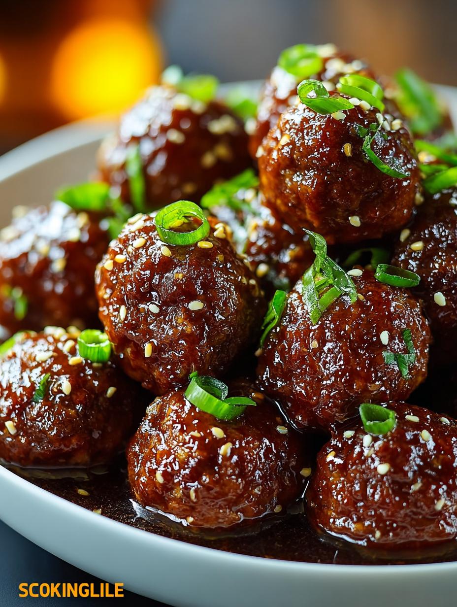 Crockpot Honey Garlic Meatballs: 5 Simple Steps to Bliss - Crockpot Honey Garlic Meatballs - main visual representation