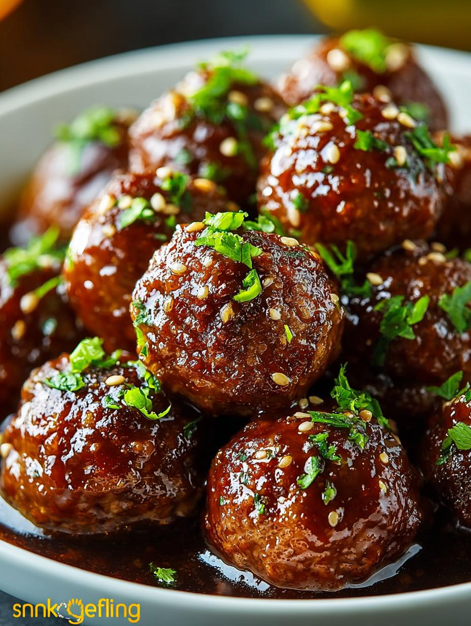 Crockpot Honey Garlic Meatballs: 5 Simple Steps to Bliss - Crockpot Honey Garlic Meatballs - additional detail