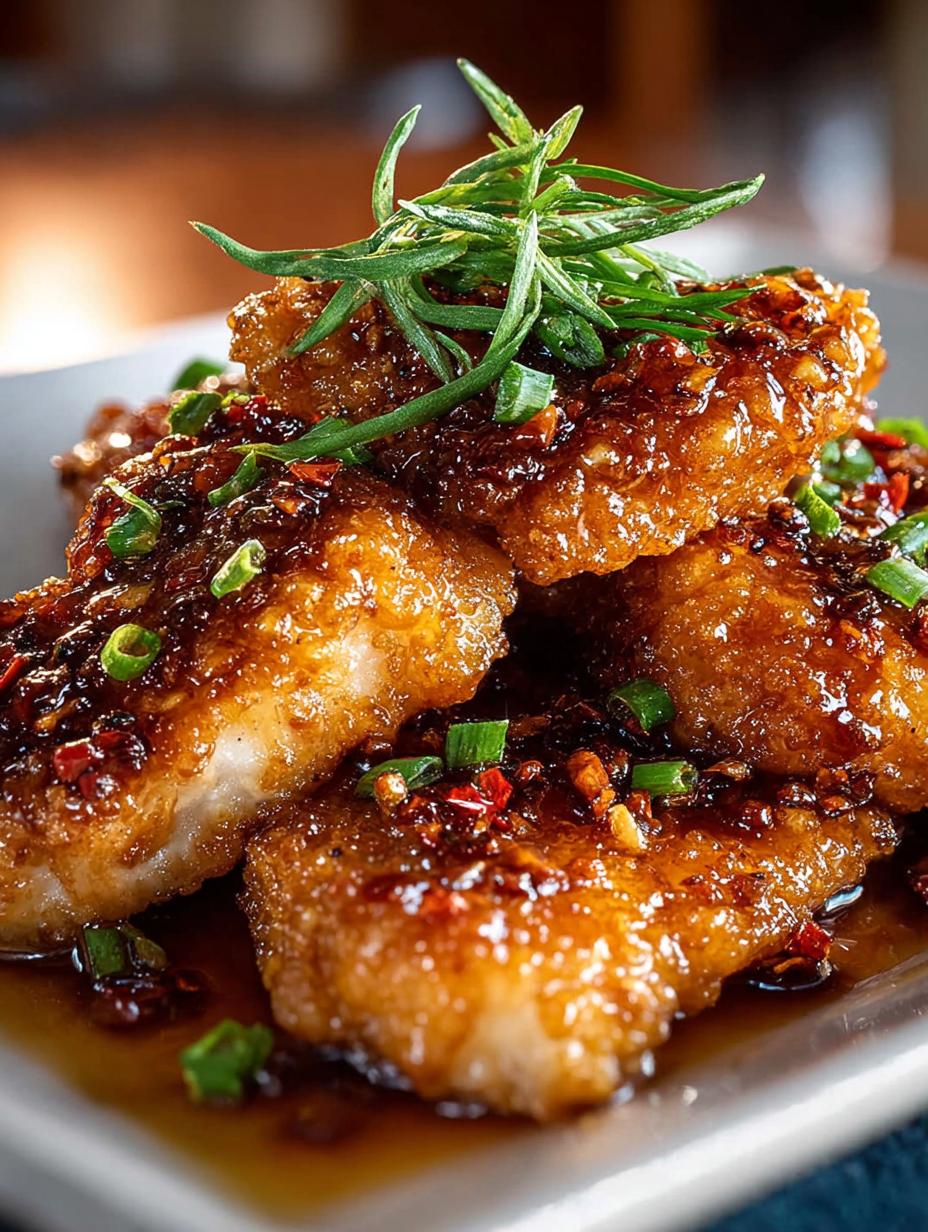 Double Crunch Honey Garlic