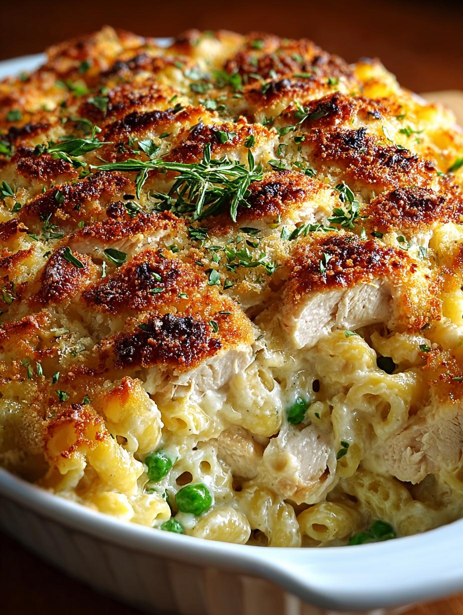 Dump Bake Chicken Alfredo: 6 Ingredients for Easy Bliss - Dump Bake Chicken Alfredo - additional detail