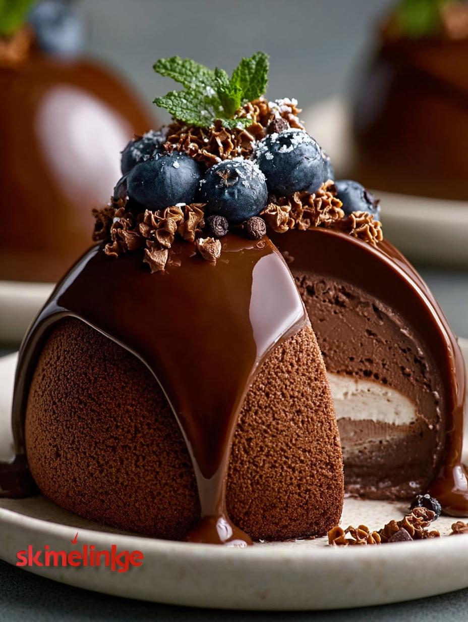 Elegant Chocolate Mascarpone Dome: 8 Steps to Indulgence - Elegant Chocolate Mascarpone Dome - main visual representation