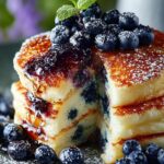 Fluffiest Blueberry Pancakes