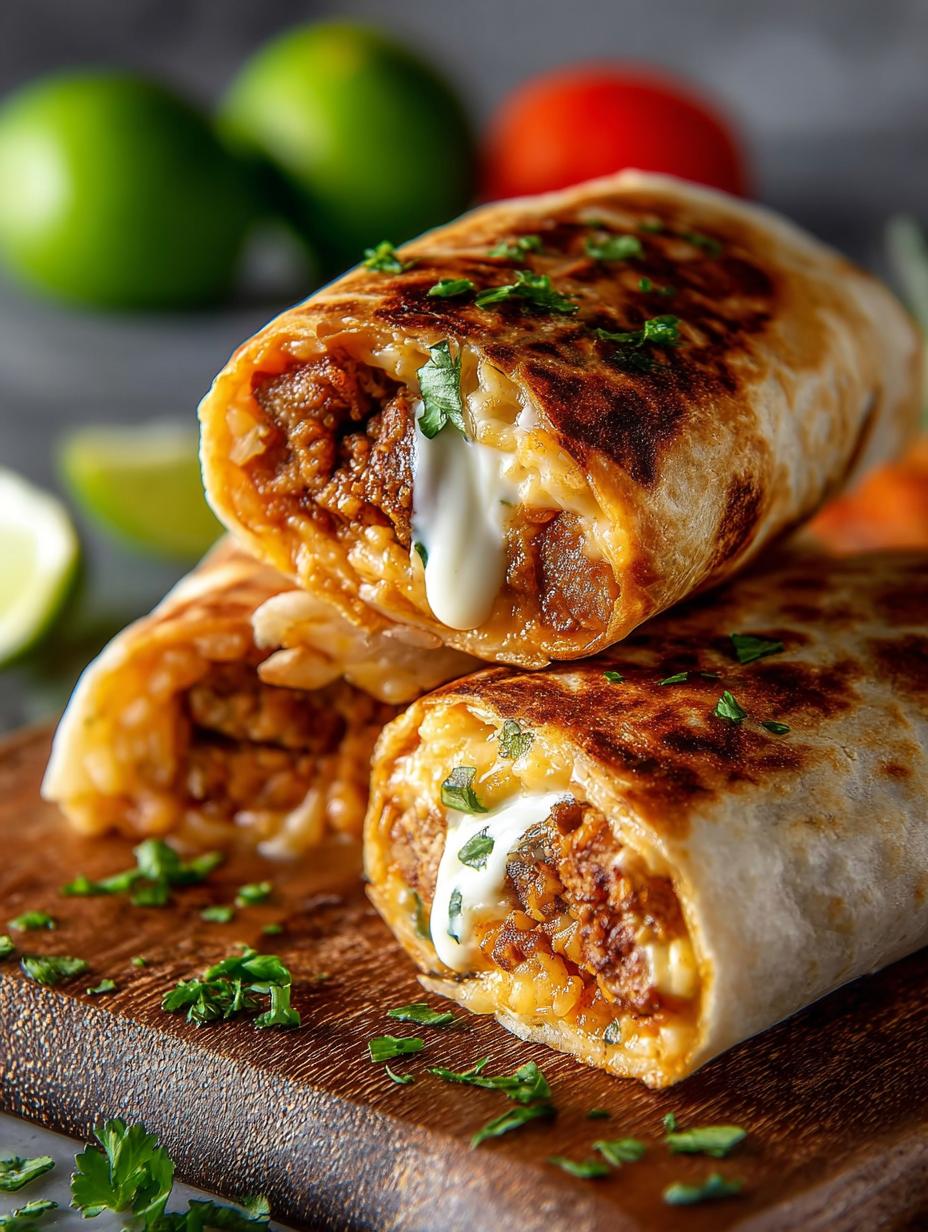 Delicious Grilled Cheese Burritos with Spicy Chipotle Mayo - Grilled Cheese Burritos with - additional detail