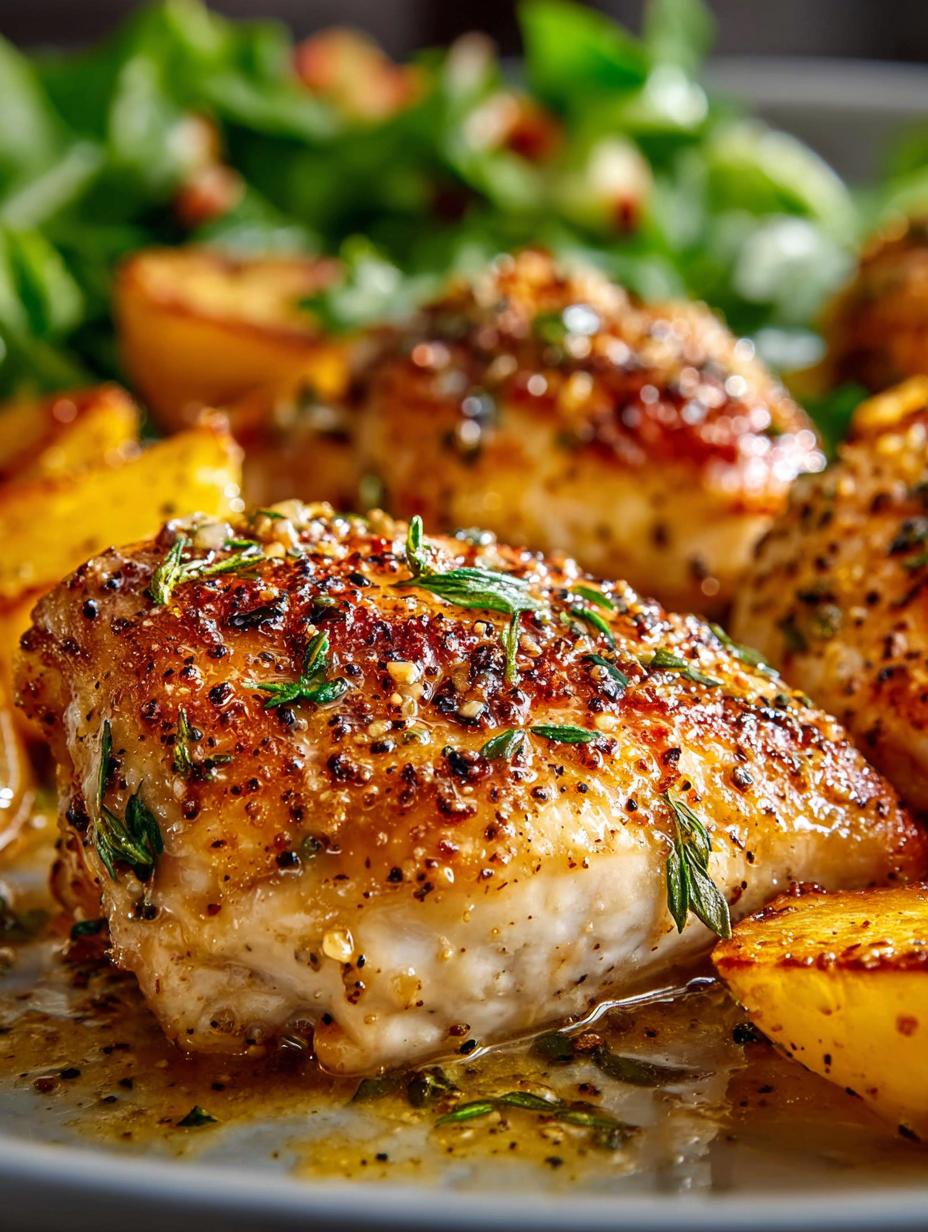 Irresistible Honey Mustard Chicken Sheet Pan Dinner - Honey Mustard Chicken Sheet - additional detail