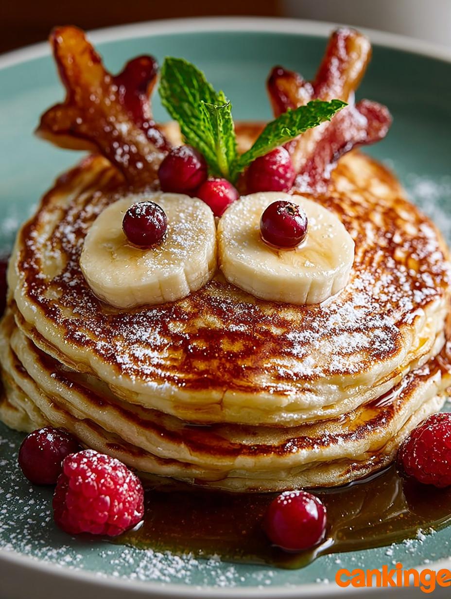 Magical Reindeer Pancakes: 7 Festive Ideas for Breakfast - Magical Reindeer Pancakes - additional detail