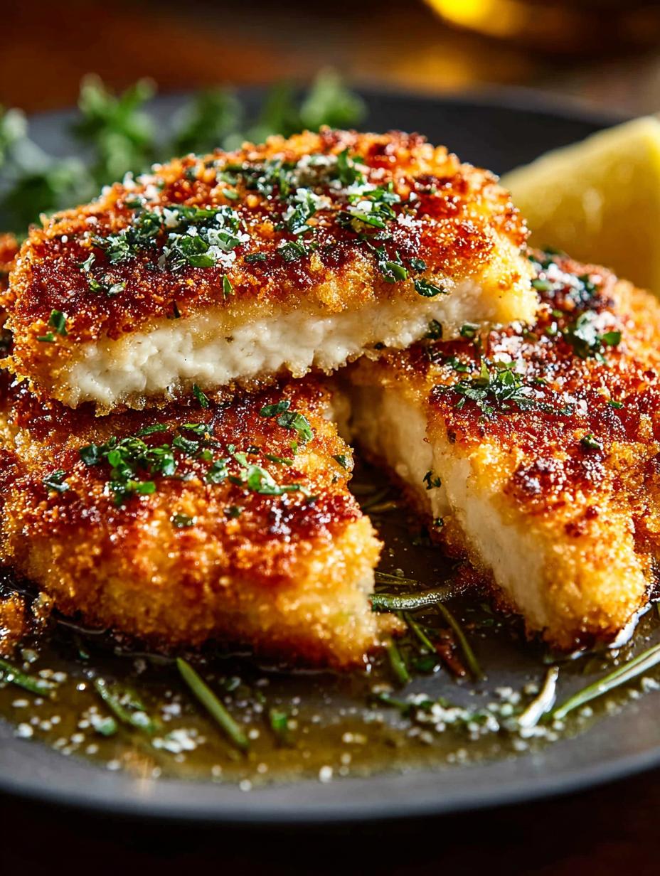 Crispy Parmesan Crusted Chicken: The Best Dinner Recipe - Parmesan Crusted Chicken - main visual representation