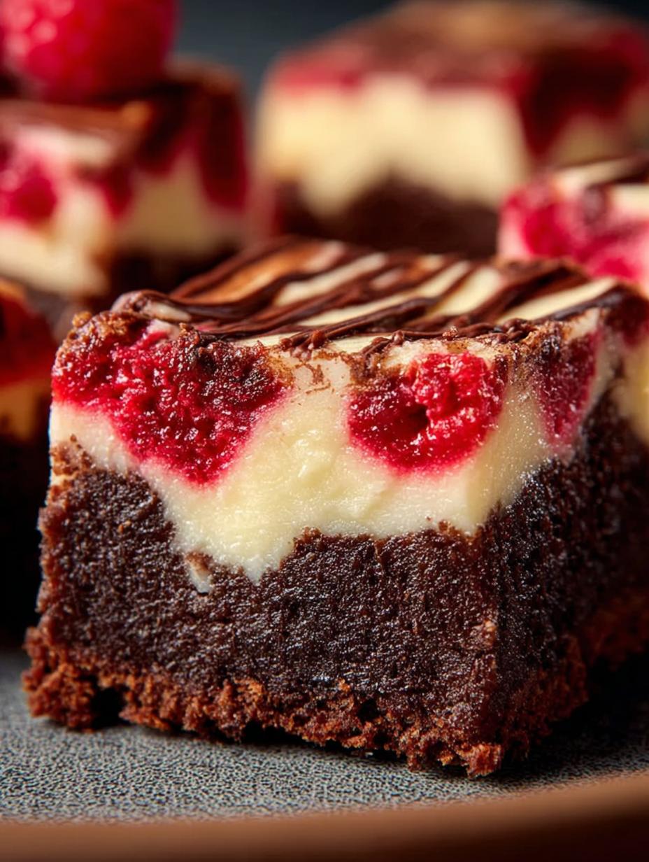 Irresistible Raspberry Cheesecake Brownies You'll Adore - Raspberry Cheesecake Brownies - additional detail