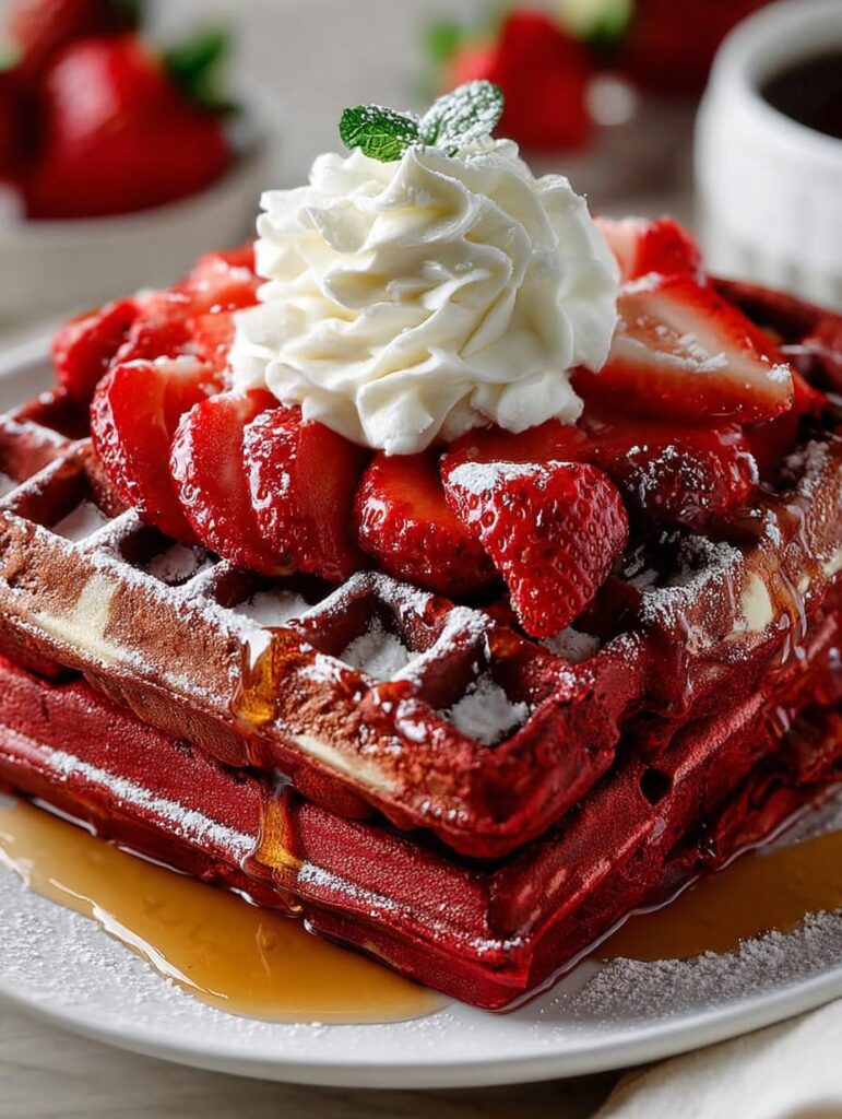 Red Velvet Waffles