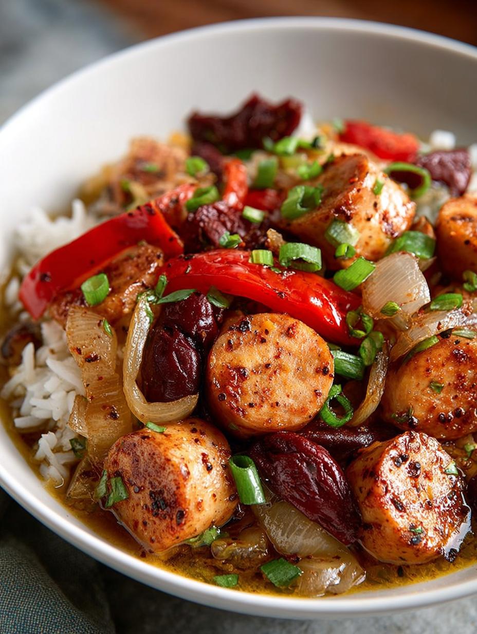 Spicy Cajun Chicken Sausage