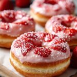 Strawberry Donuts