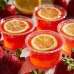 Strawberry Lemonade Jello Shots