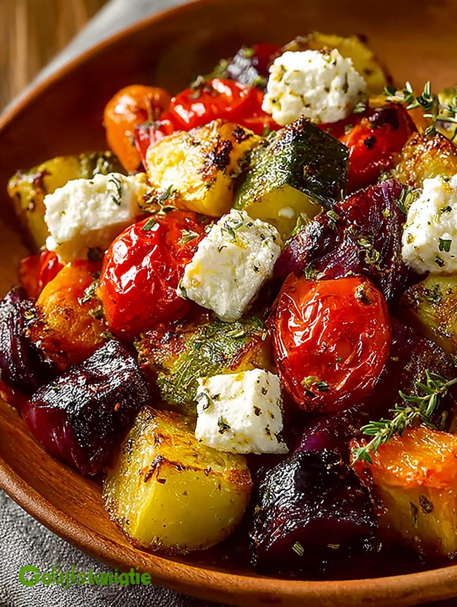 Tasty Roasted Vegetables with Feta for Delicious Meals - Tasty Roasted Vegetables with - additional detail
