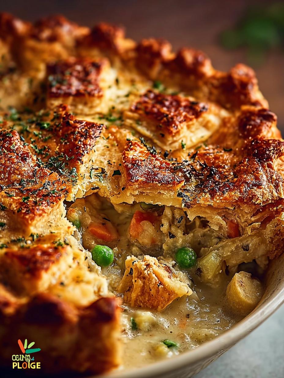Comforting Vegan Thanksgiving Pot Pie Recipe for Everyone - Vegan Thanksgiving Pot Pie - main visual representation