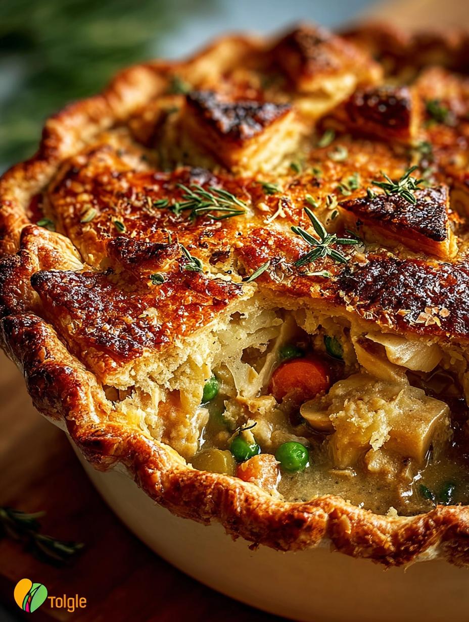 Comforting Vegan Thanksgiving Pot Pie Recipe for Everyone - Vegan Thanksgiving Pot Pie - additional detail