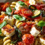 Vegetable Feta Pasta
