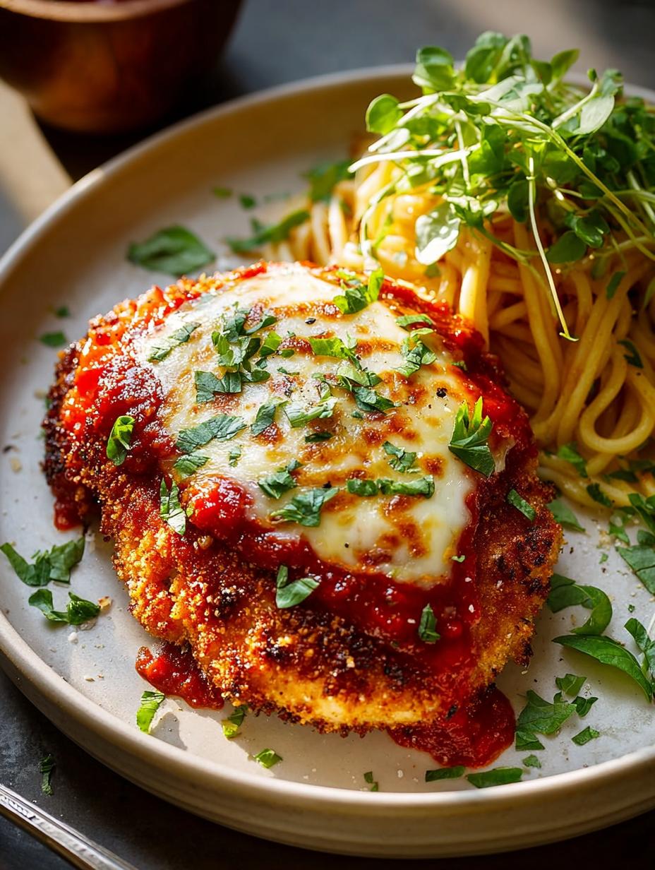 Air Fryer Chicken Parmesan