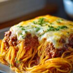 Baked Cream Cheese Spaghetti