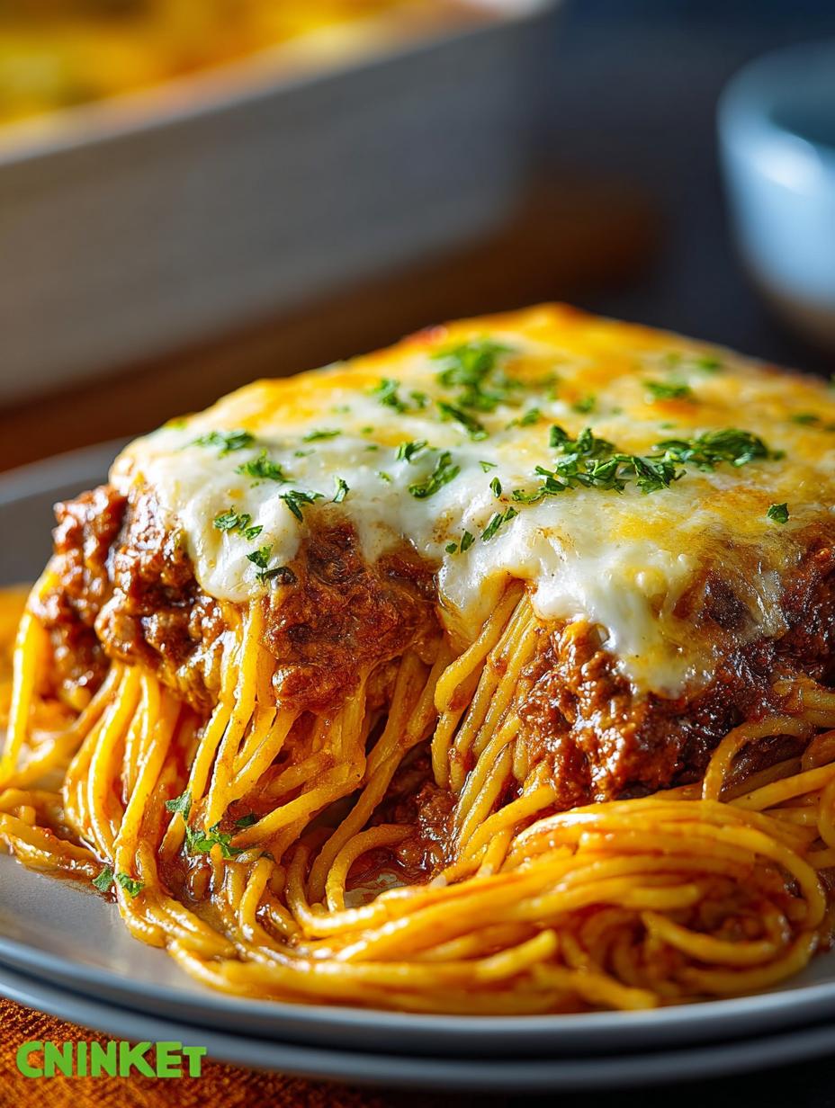 Baked Cream Cheese Spaghetti